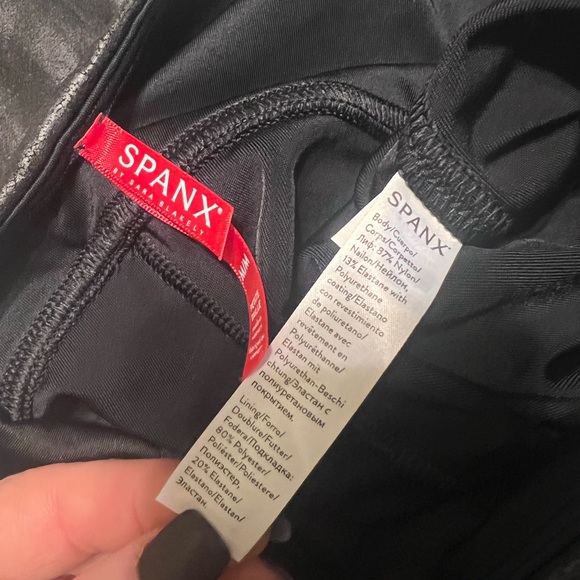 Spanx Moto Faux leather legging - Picture 7 of 8